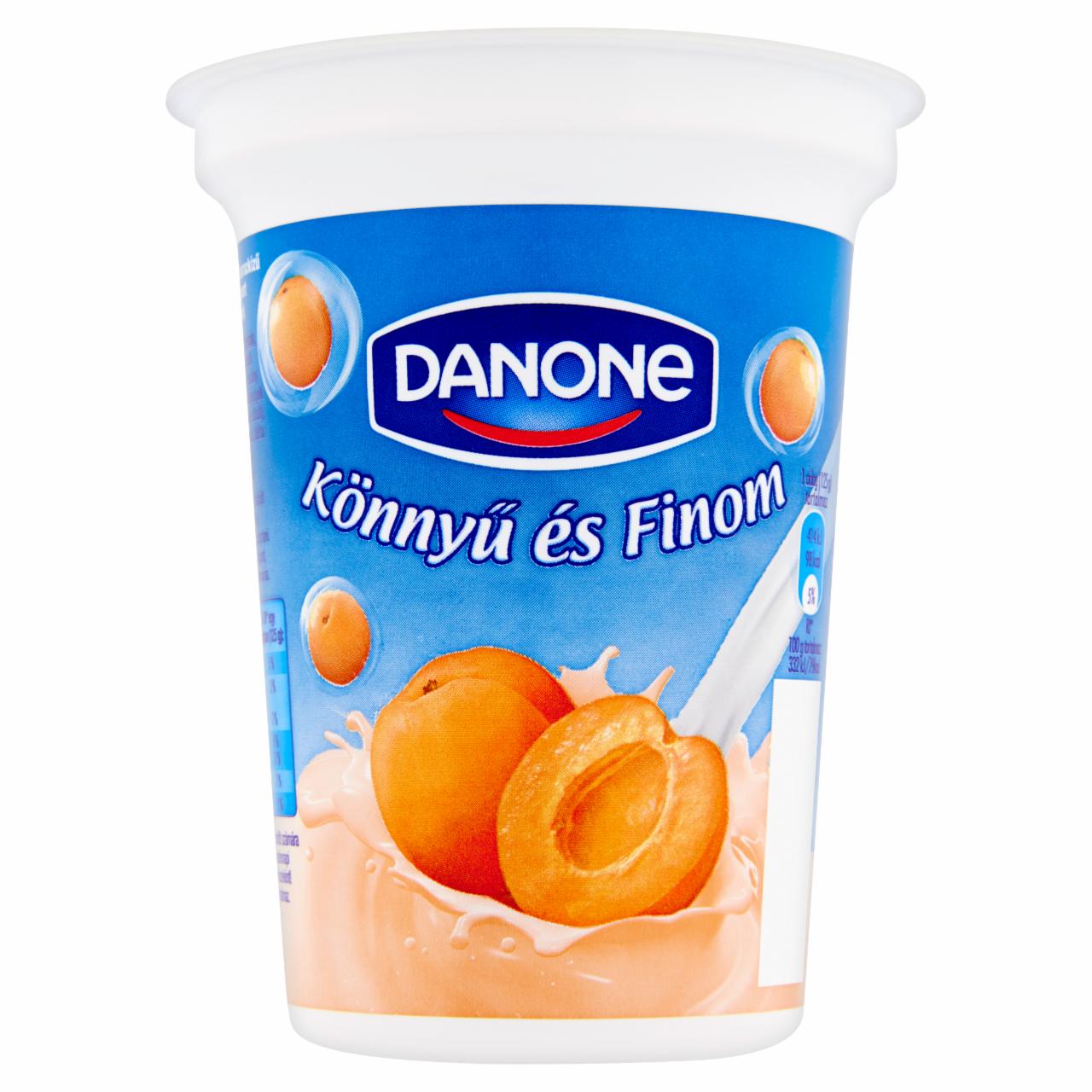 Képek - Danone Könnyű és Finom sárgabarackízű élőflórás, zsírszegény joghurt 400 g