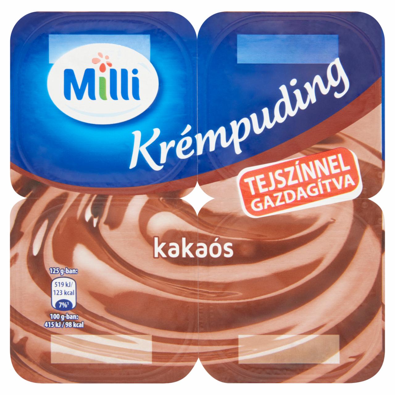 Képek - Milli kakaós krémpuding 500 g