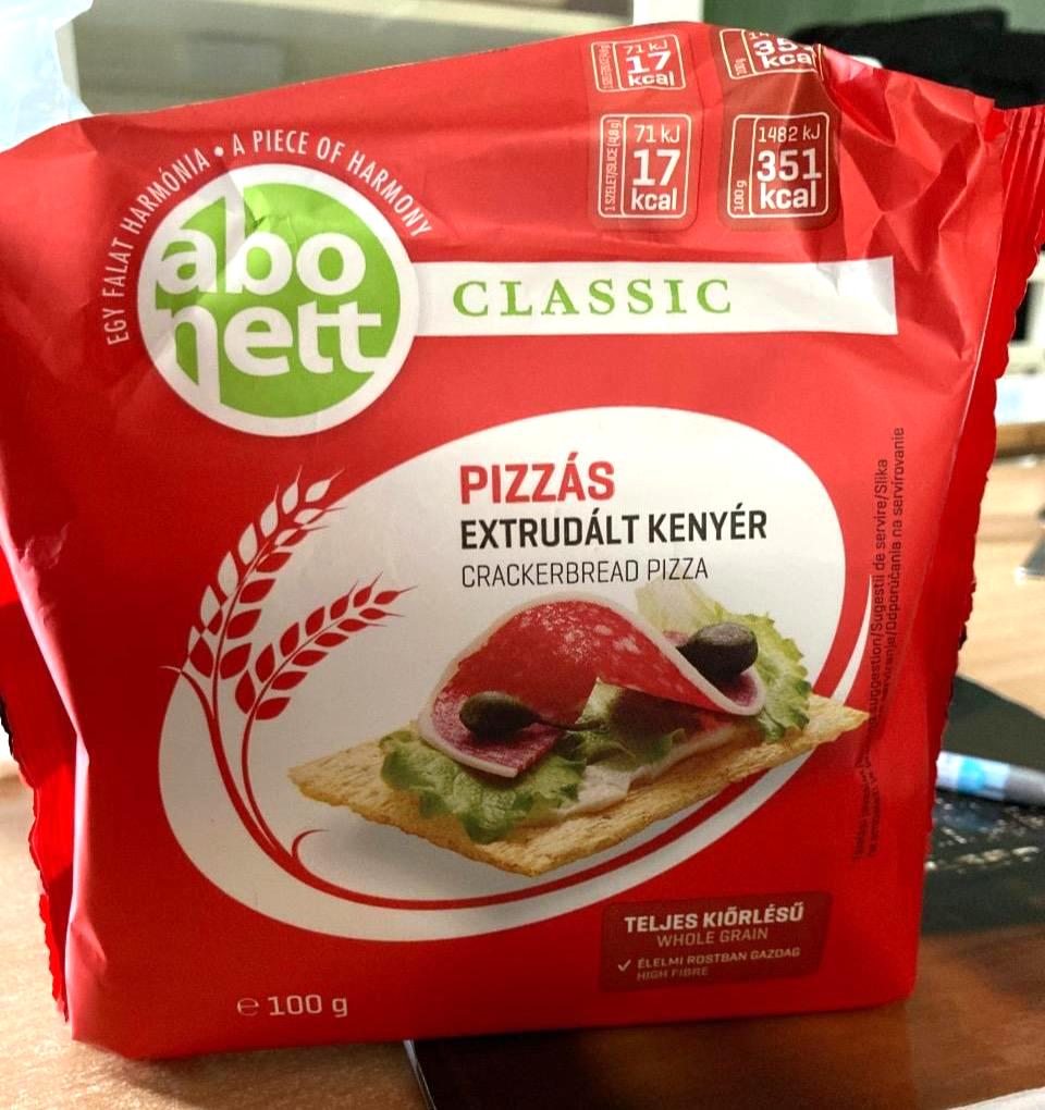 Képek - Pizzás extrudált kenyér Abonett