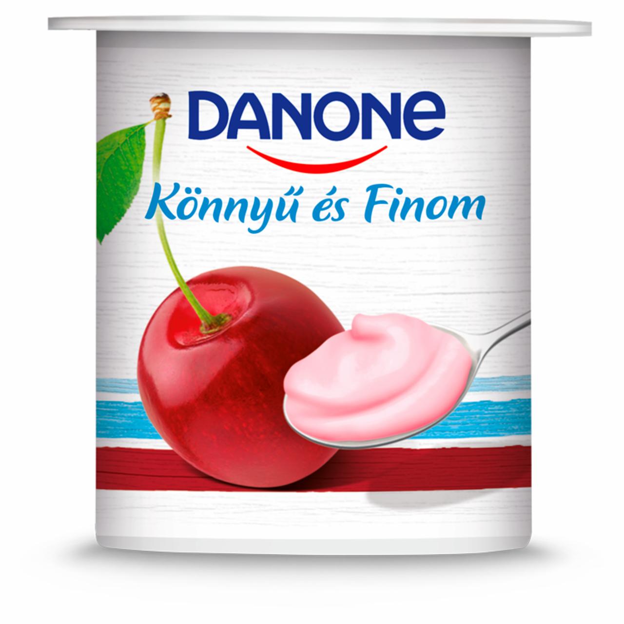 Képek - Könnyű és Finom meggyízű, élőflórás, zsírszegény joghurt Danone