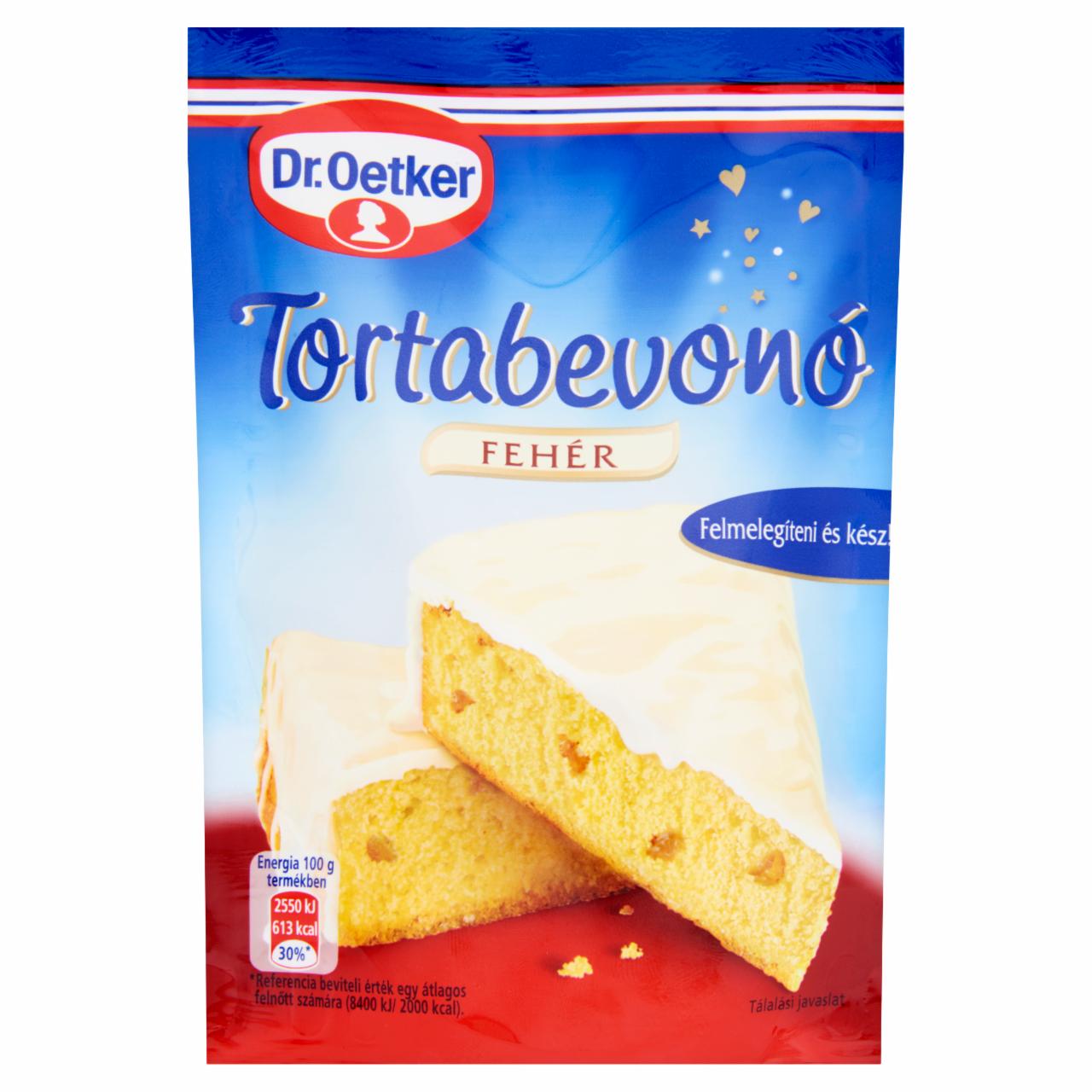 Képek - Dr. Oetker Tortabevonó fehér 100 g