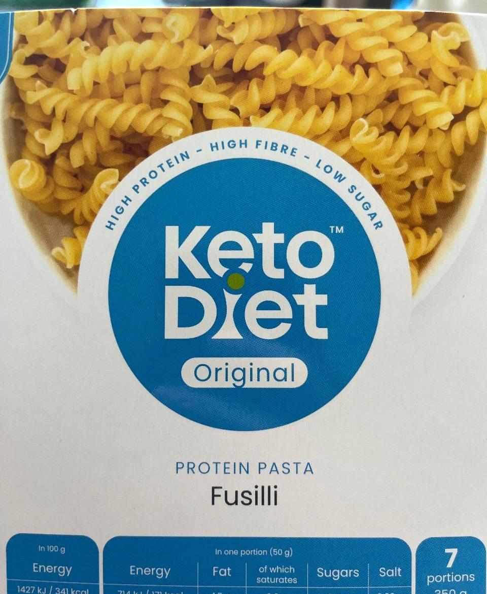 Képek - Protein pasta Fusilli KetoDiet