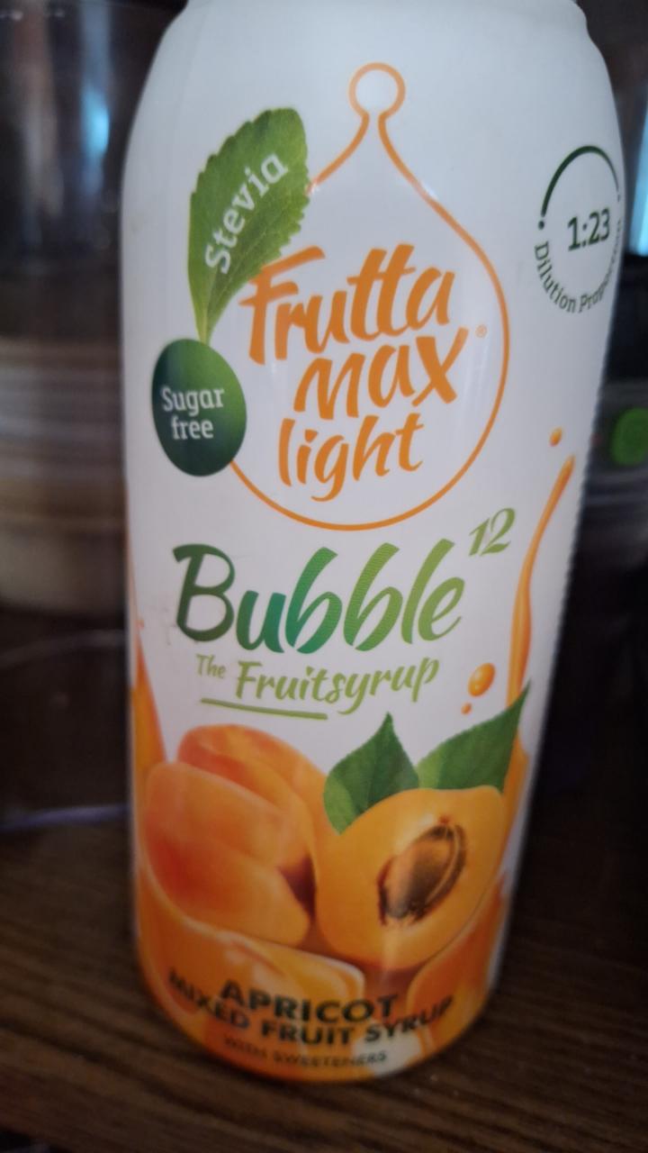 Képek - FruttaMax Light Bubble¹² citrom-lime gyümölcsszörp édesítőszerrel 500 ml