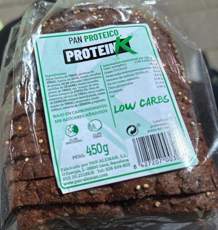 Képek - Pan Proteico low carbs ProteinK