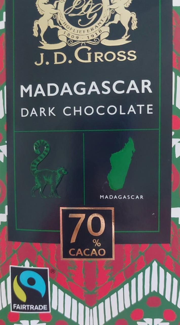 Képek - Madagaszkár étcsoki 70% J.D.Gross