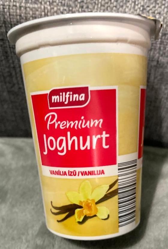 Képek - Prémium gyümölcsjoghurt vanília Milfina