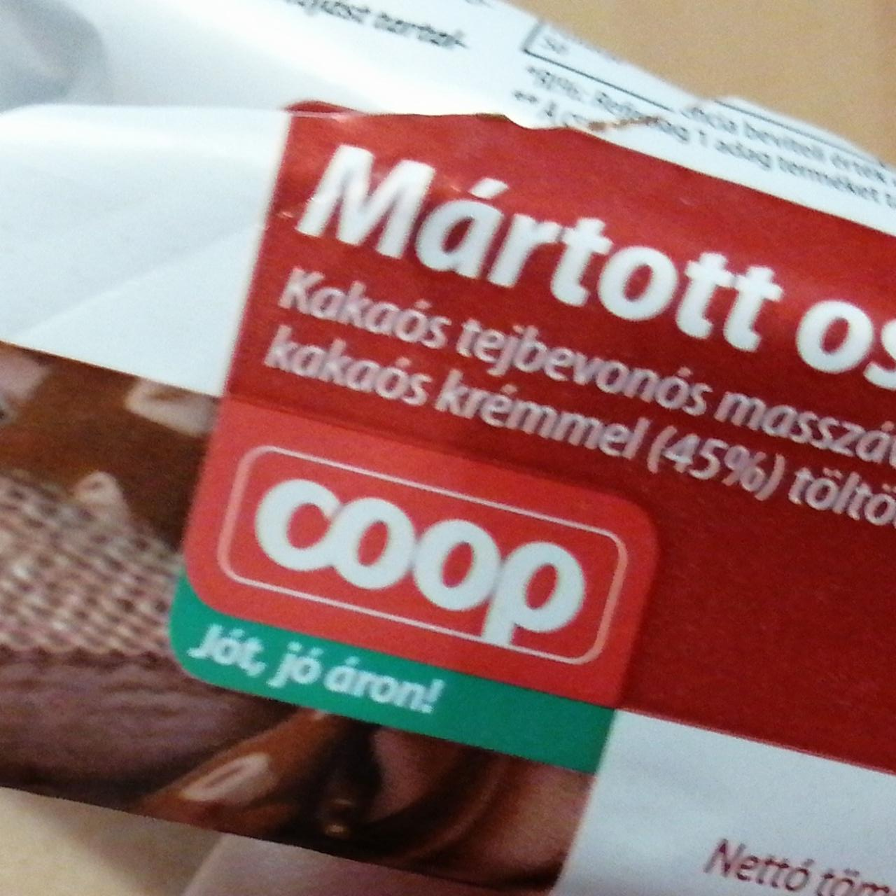 Képek - Mártott ostya kakaós tejbevonó masszával Coop