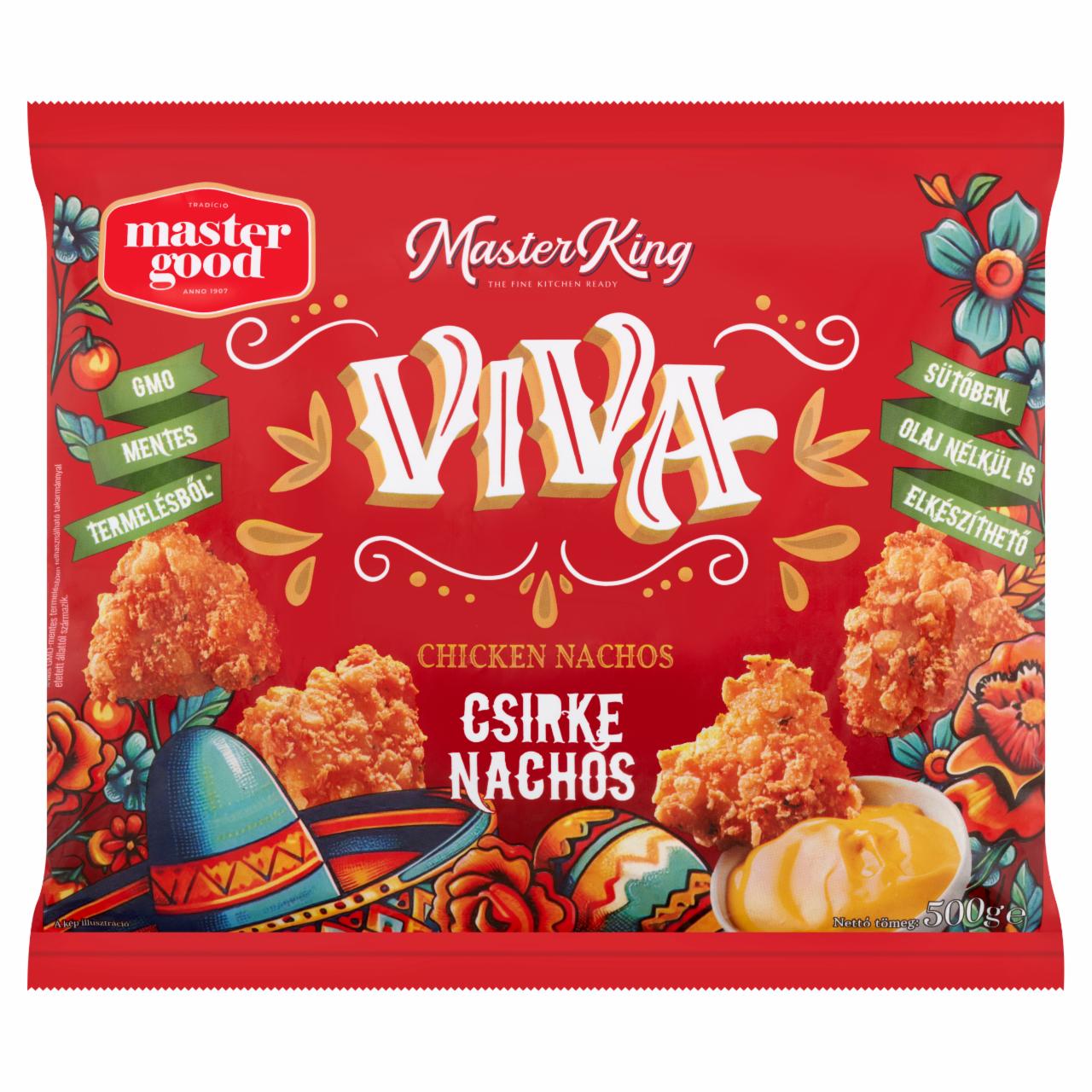 Képek - Master Good Master King Viva gyorsfagyasztott csirke nachos 500 g 