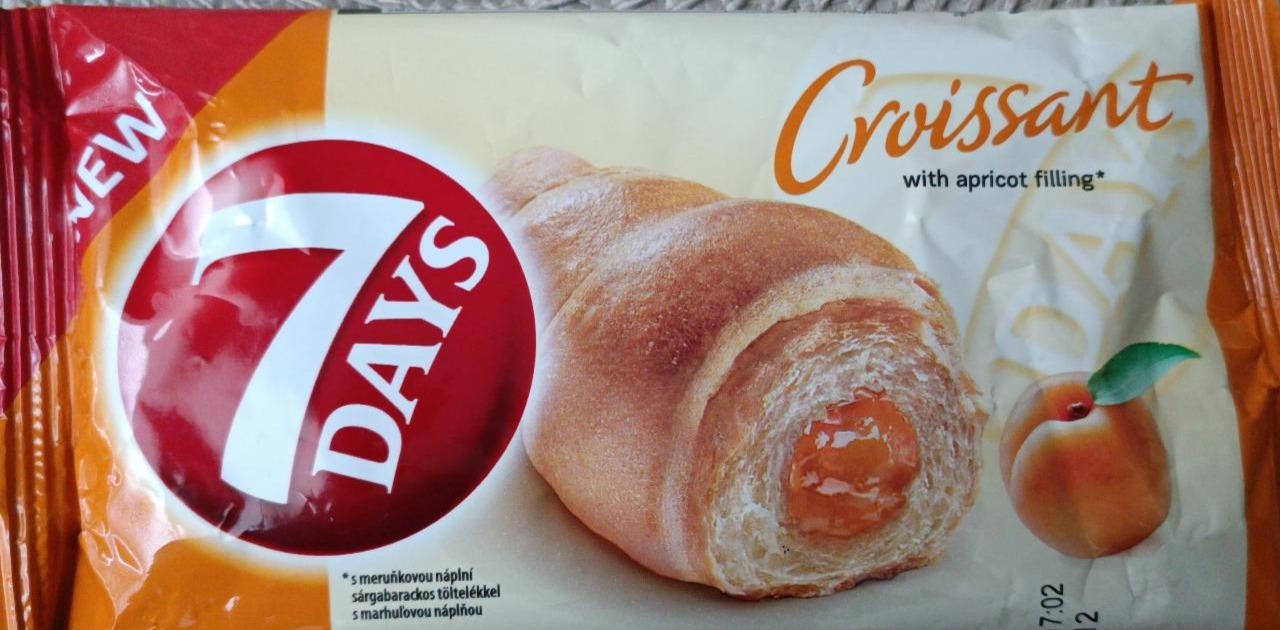 Képek - 7DAYS croissant sárgabarackos töltelékkel 60 g