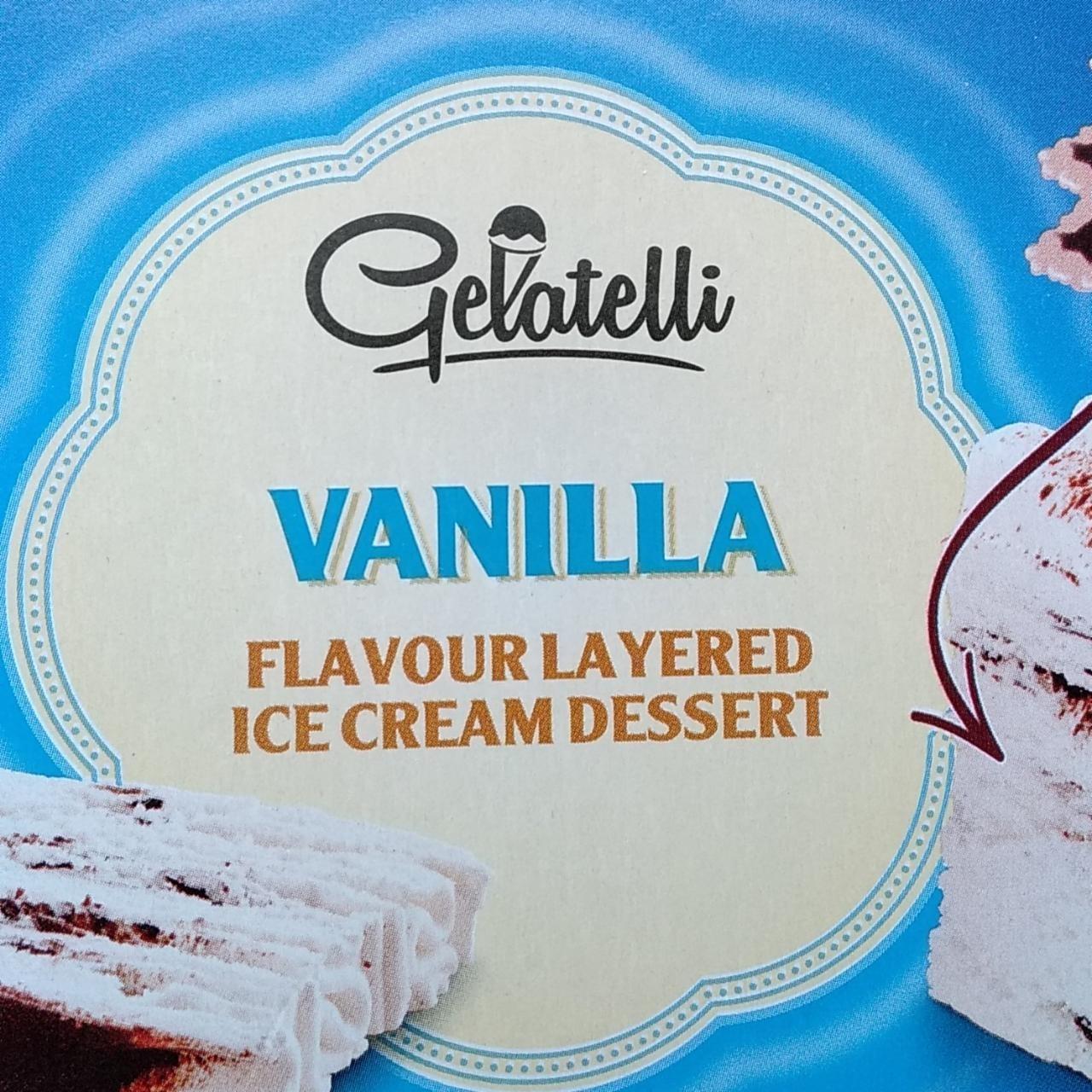 Képek - Vanilla flavour layered ice cream dessert Gelatelli