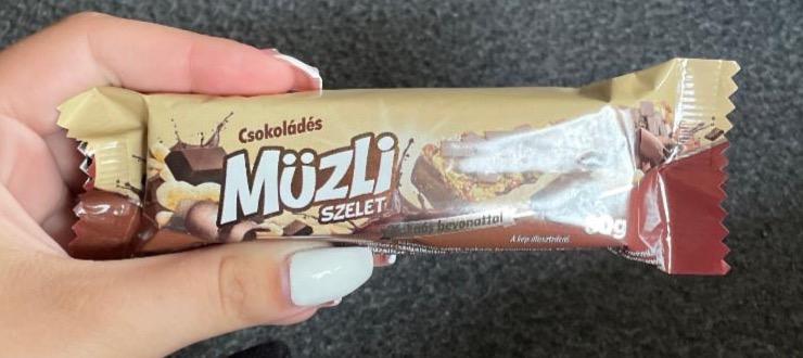 Képek - Csokoládés müzli szelet Penny