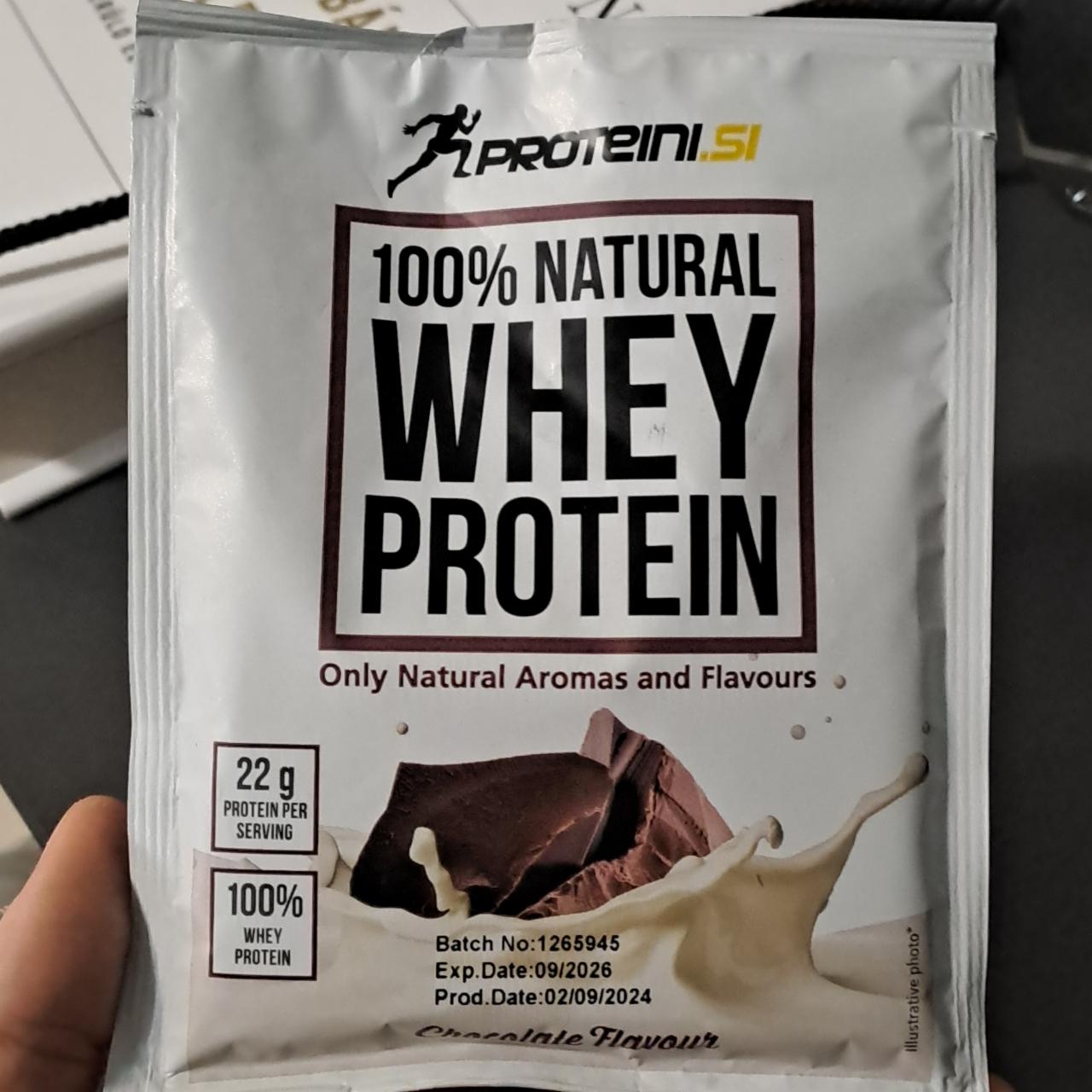 Képek - 100% natural whey protein Chocolate flavour Proteini.si
