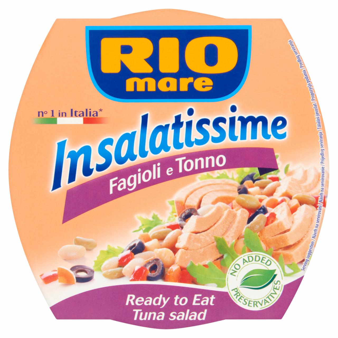 Képek - Rio Mare Insalatissime babos tonhalsaláta 160 g