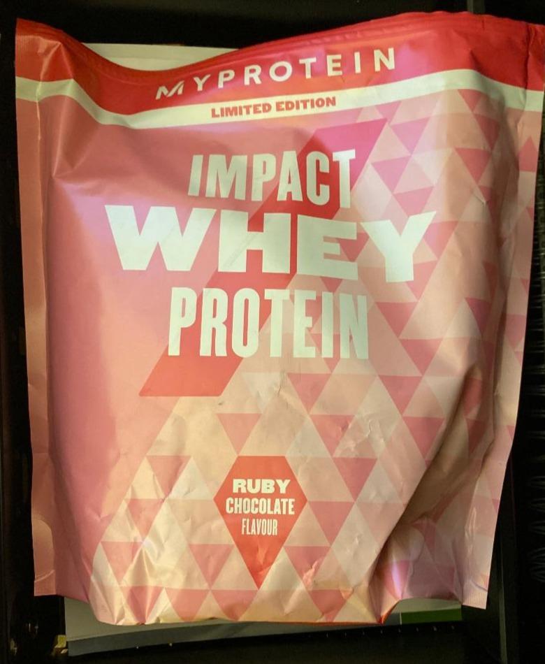 Képek - Impact Whey Protein Ruby Chocolate MyProtein