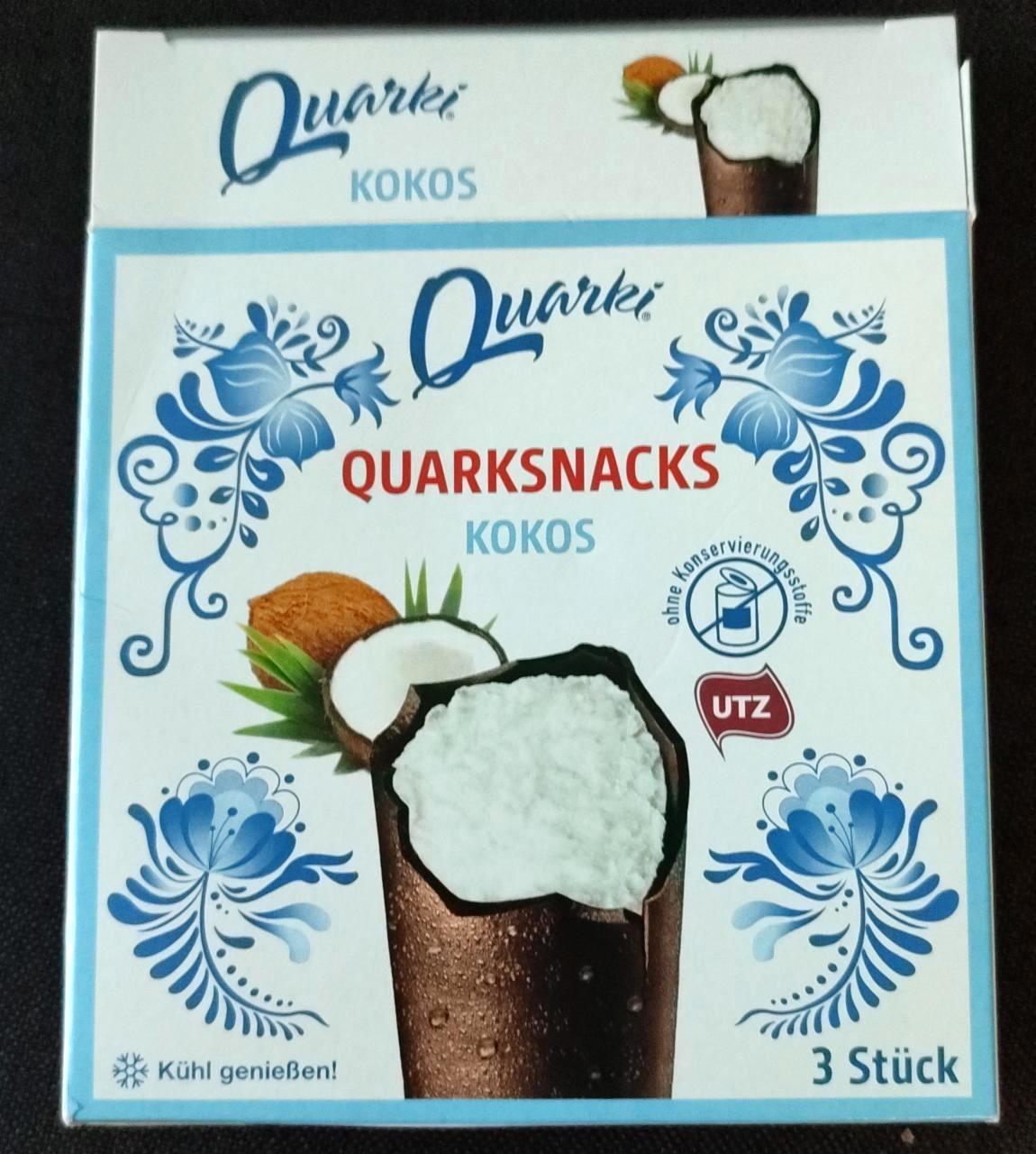 Képek - Quarksnacks Kokos Quarki