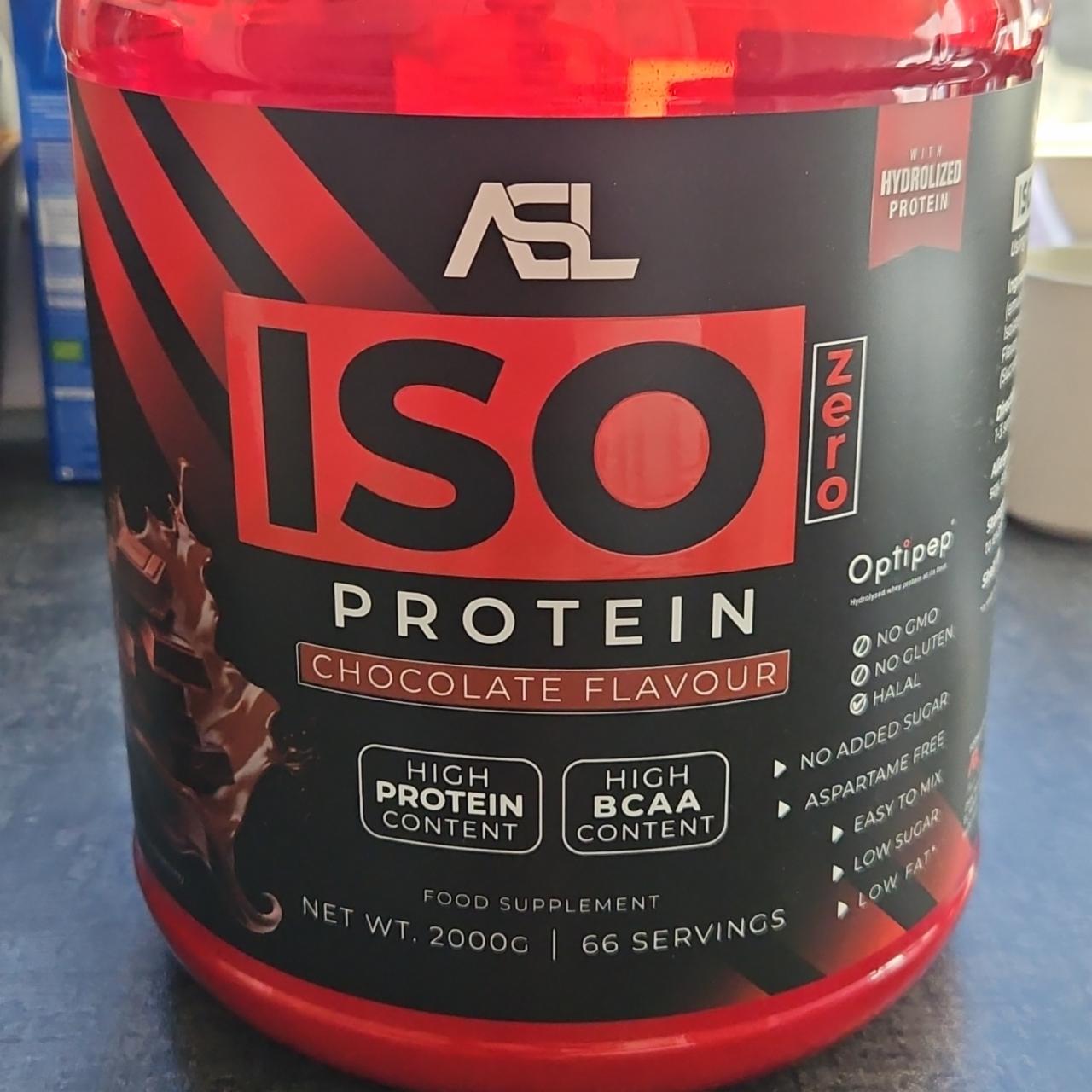 Képek - ISO ZERO PROTEIN Chocolate Flavour ASL