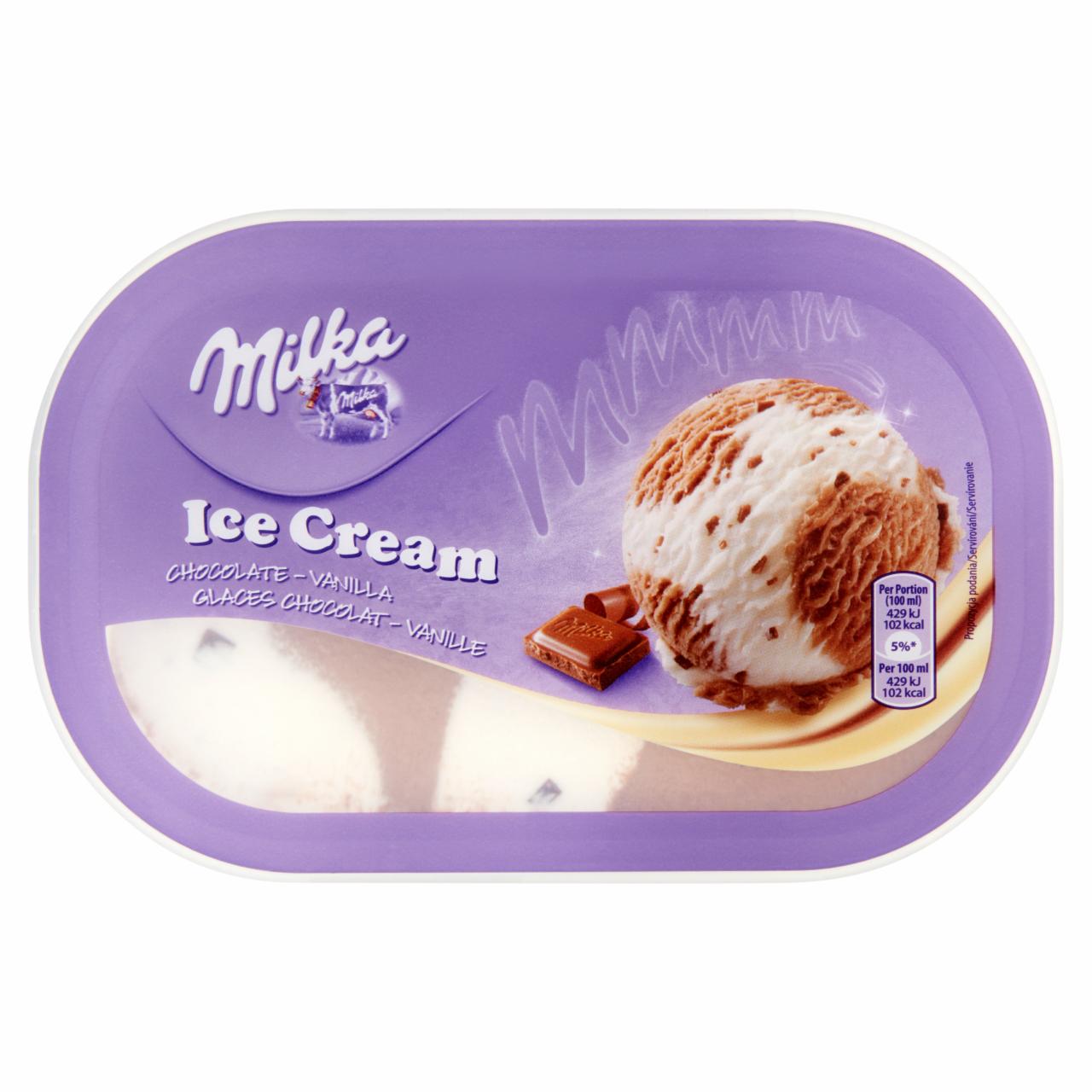 Képek - Milka csoki-vaníliajégkrém 900 ml