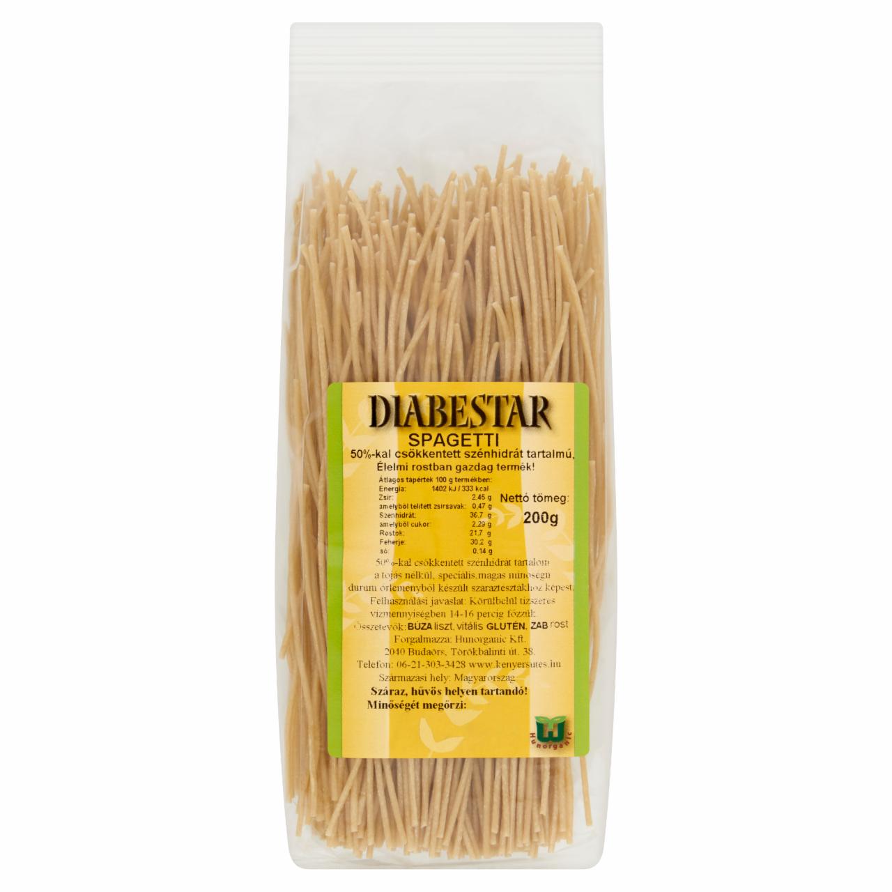 Képek - Diabestar spagetti 200 g