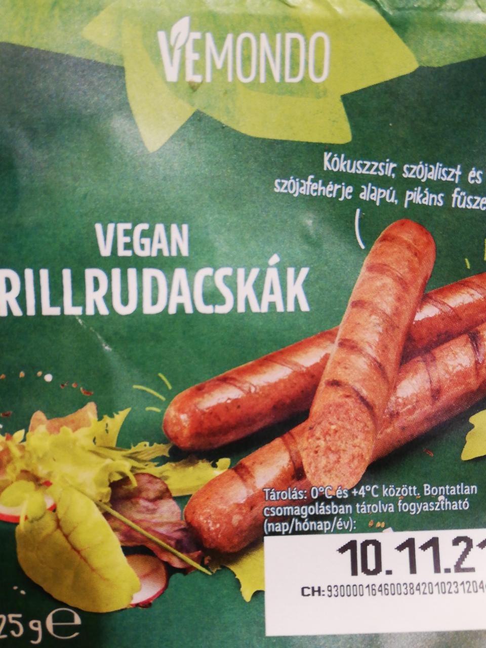 Képek - Vegan grillrudacskák Vemondo