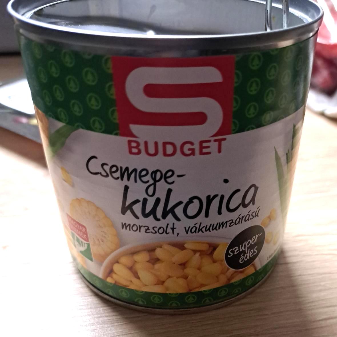 Képek - Csemege kukorica morzsolt S Budget