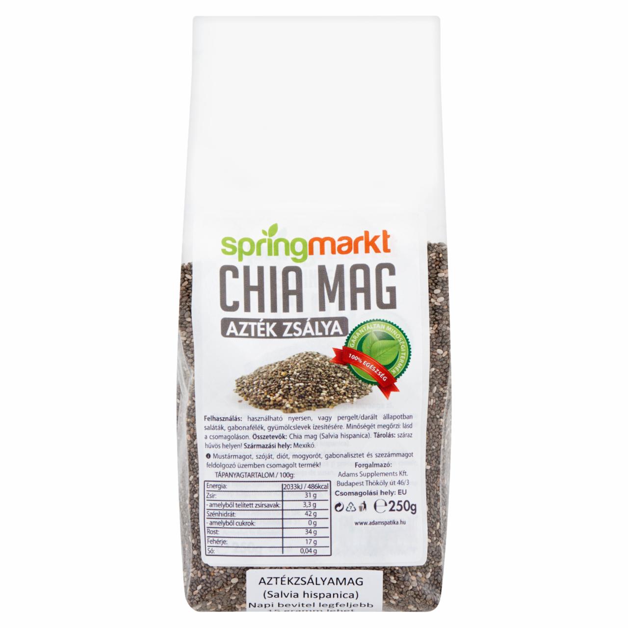 Képek - Springmarkt chia mag 250 g