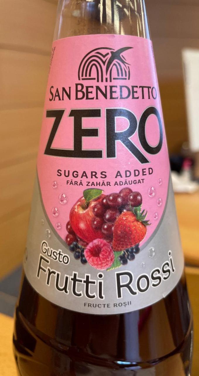 Képek - San Benedetto Zero Frutti Rossi alkoholmentes szénsavas gyümölcsízű üdítőital édesítőszerrel 0,75 l