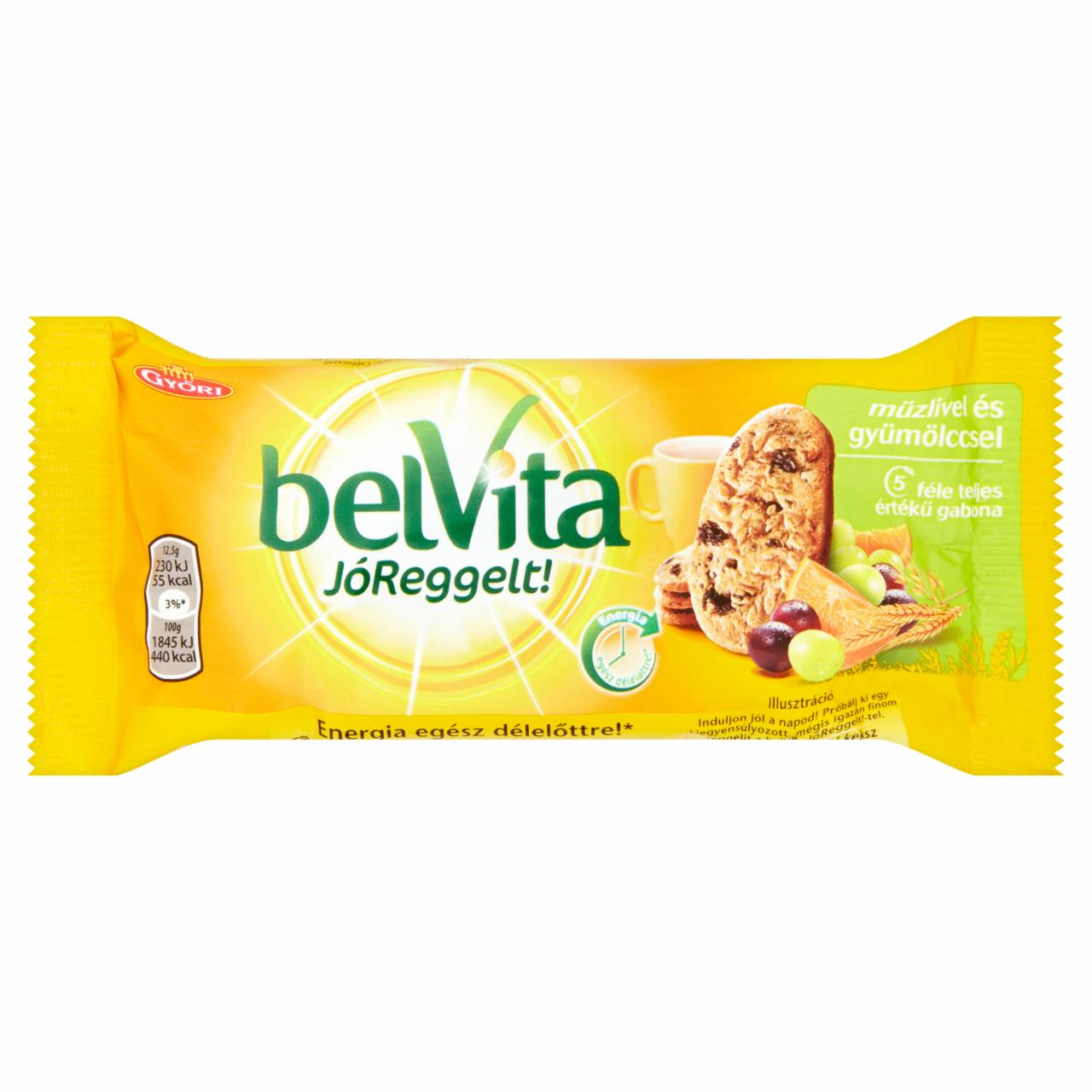 Képek - belVita JóReggelt! gabonás omlós keksz müzlivel és gyümölccsel 50 g