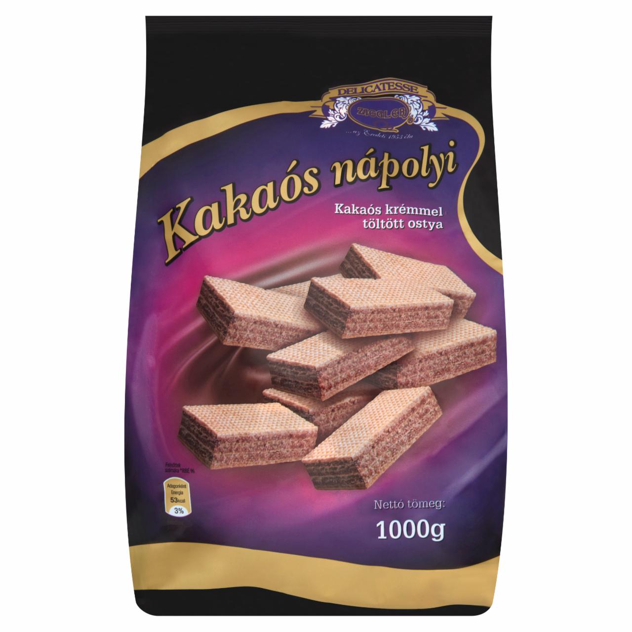 Képek - Ziegler kakaós nápolyi 1000 g