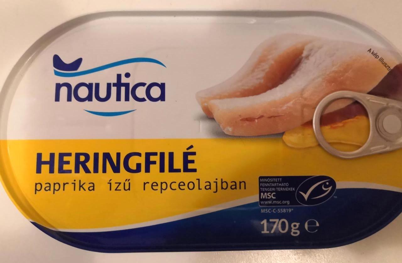 Képek - Heringfilé paprika ízű repceolajban Nautica