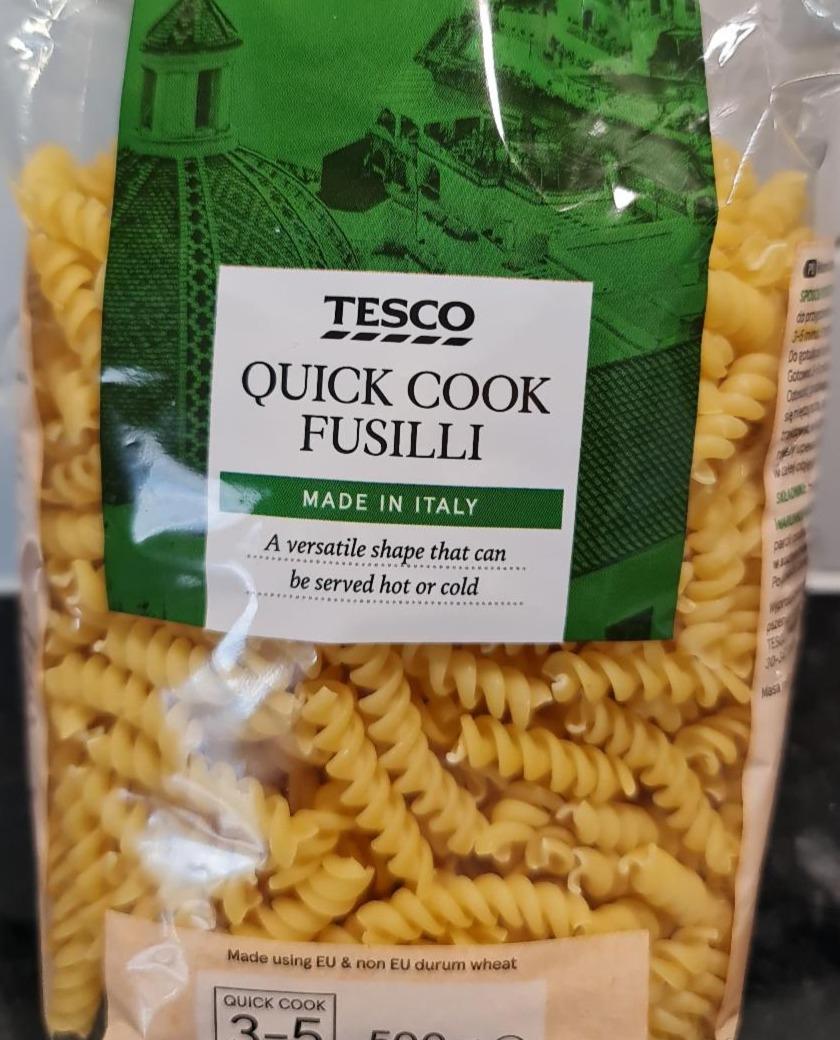 Képek - Tesco quick cook fusilli durum száraztészta