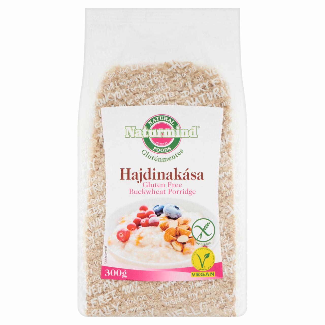 Képek - Naturmind gluténmentes instant hajdinakása 300 g