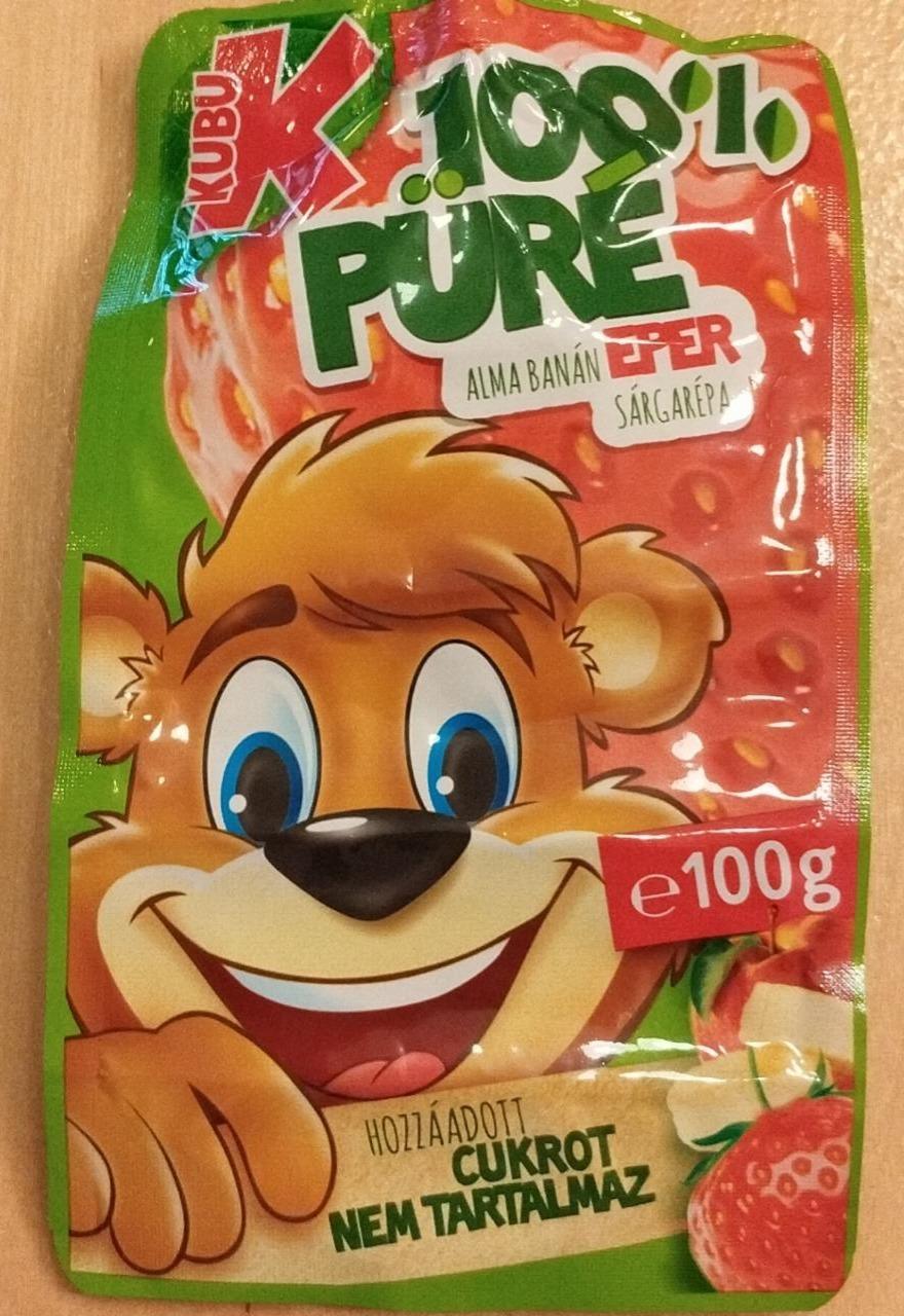 Képek - Kubu 100% püré alma banán EPER sárgarépa