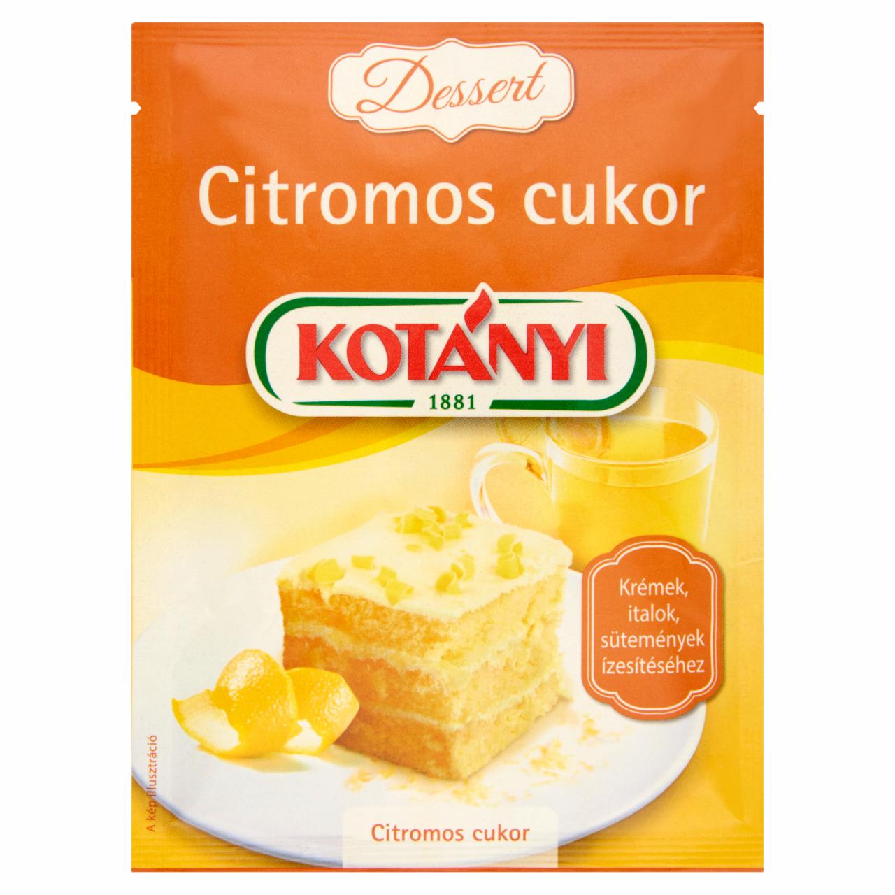 Képek - Kotányi Dessert citromos cukor 50 g