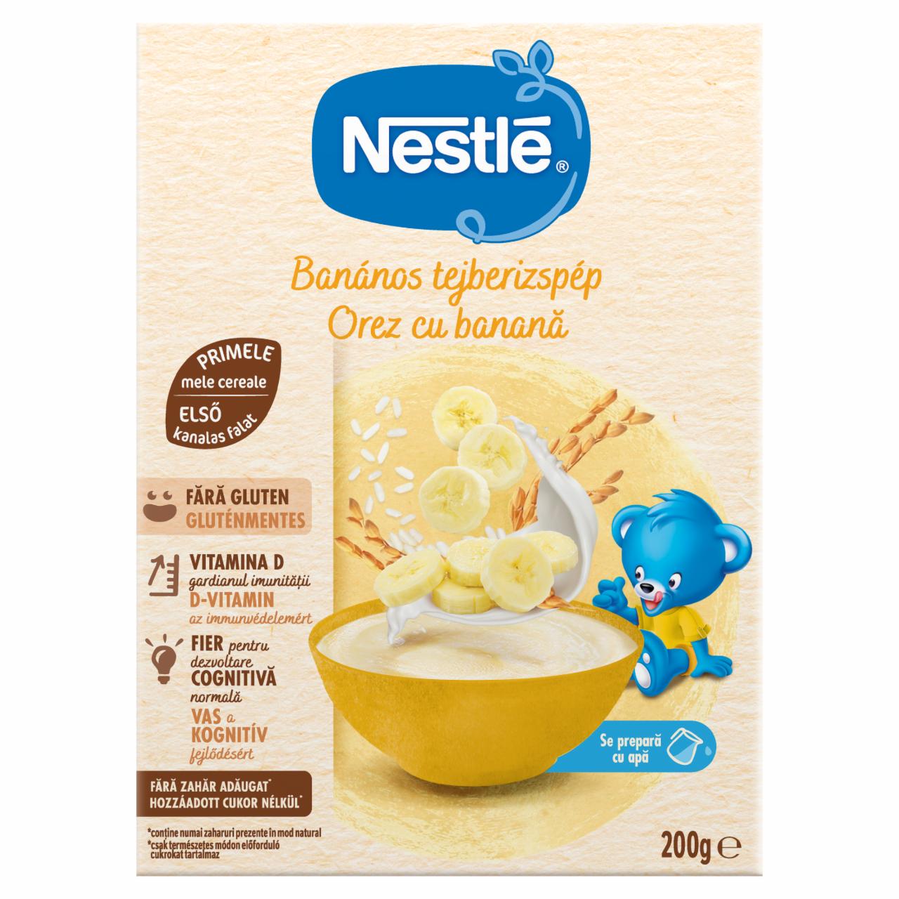 Képek - Nestlé banános tejberizspép 6 hónapos kortól 200 g