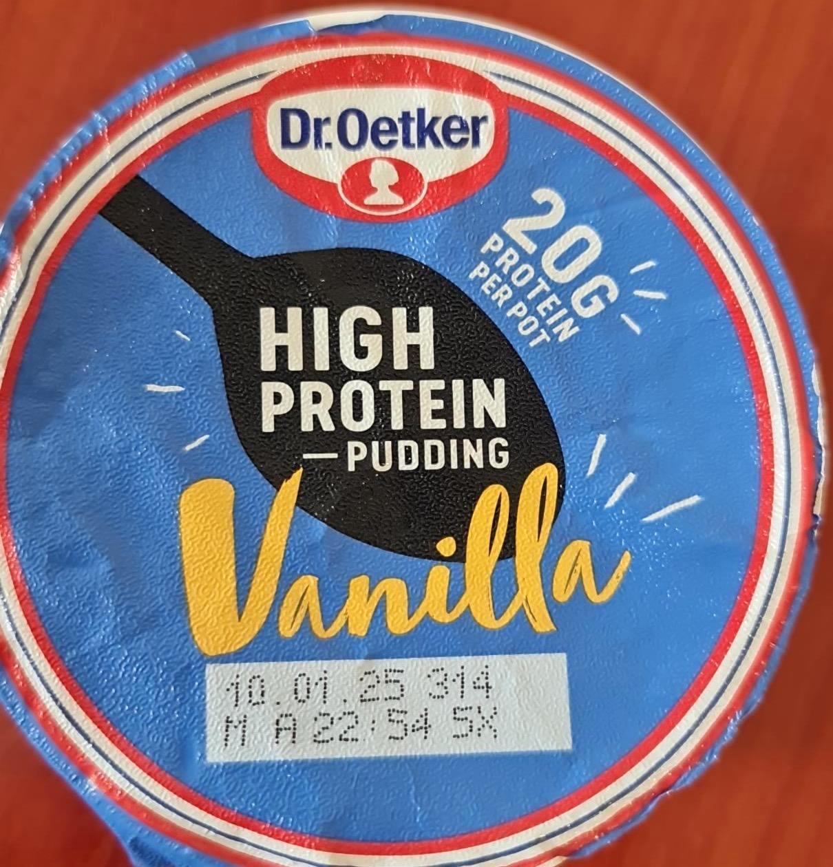 Képek - High protein pduding Vanilla Dr.Oetker