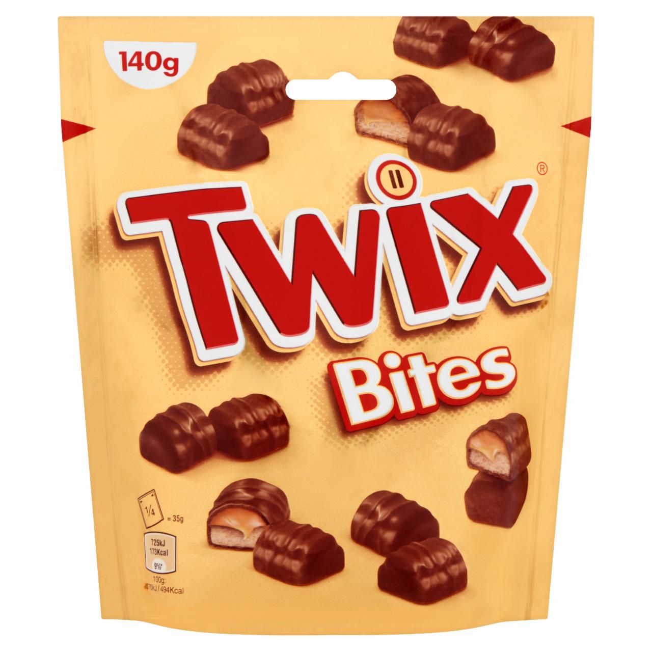 Képek - Twix Bites tejcsokoládé 140 g