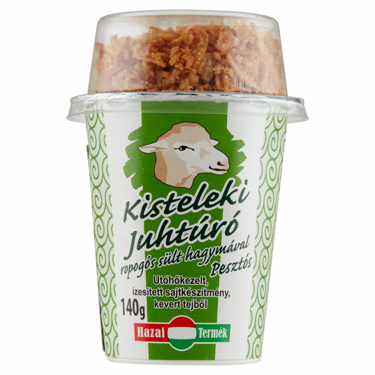 Képek - Kisteleki pesztós juhtúró ropogós sült hagymával 140 g