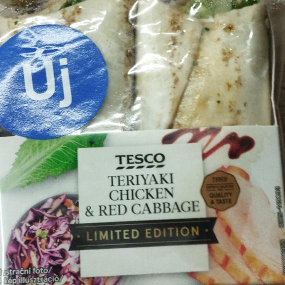 Képek - Teriyaki chicken & red cabbage Tesco