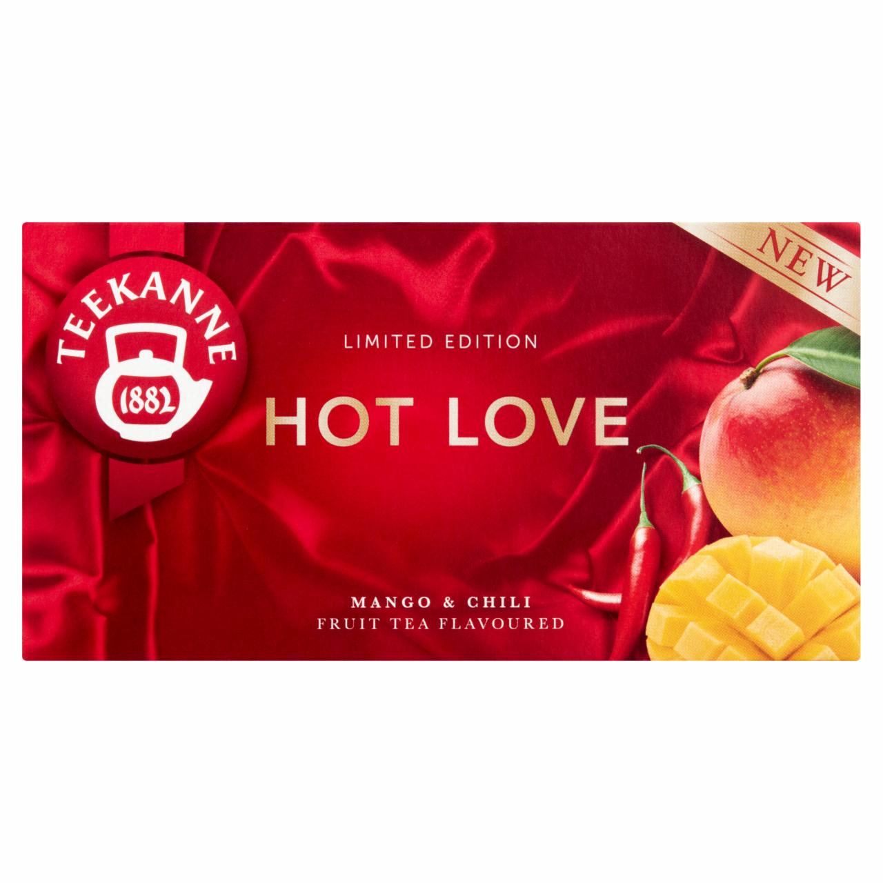 Képek - Teekanne Hot Love mangó és chili ízesítésű gyümölcstea keverék 20 filter 40 g