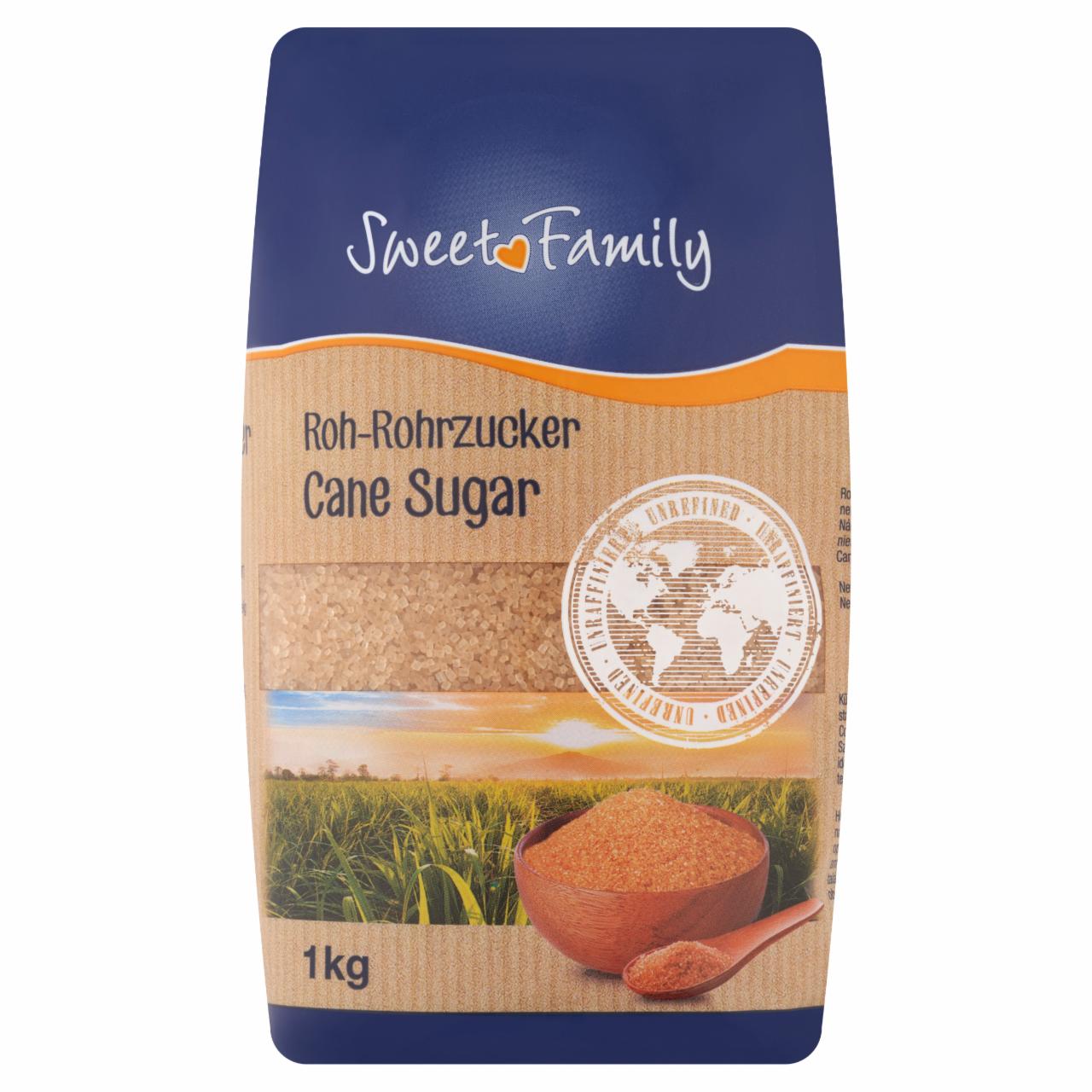 Képek - Sweet Family finomítatlan nádcukor 1 kg