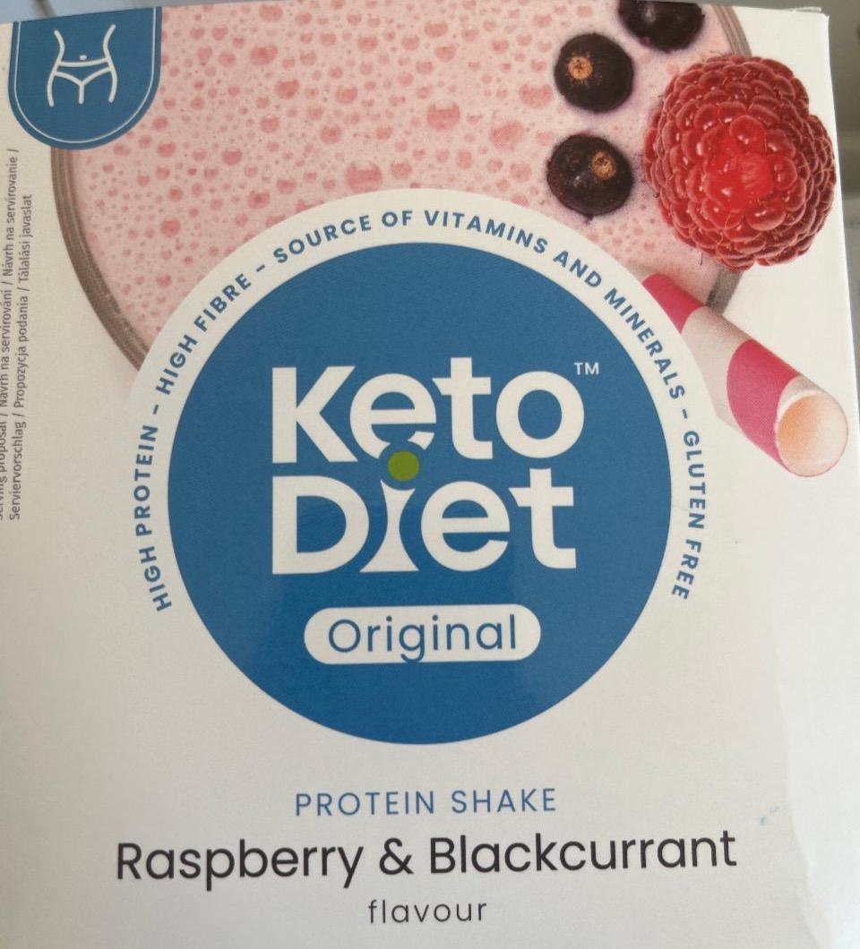 Képek - Protein shake Raspberry & blackcurrant KetoDiet