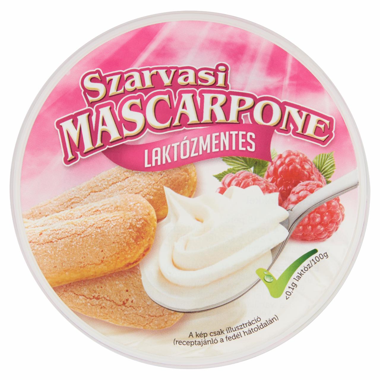 Képek - Szarvasi laktózmentes mascarpone krémsajt 250 g