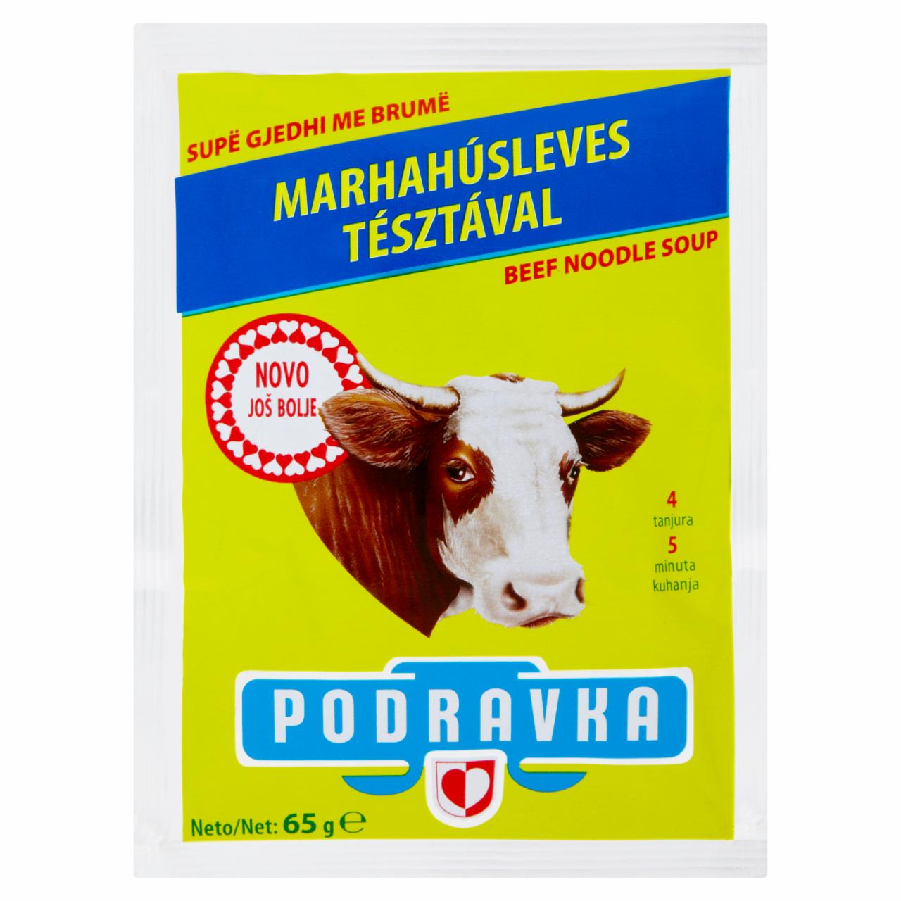 Képek - Podravka marhahúsleves tésztával 65 g