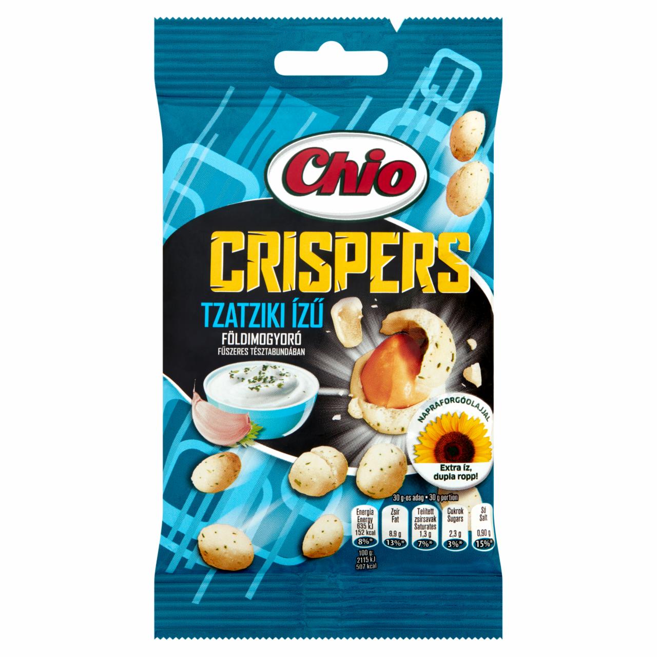 Képek - Chio Crispers földimogyoró tzatziki ízű fűszeres tésztabundában 60 g