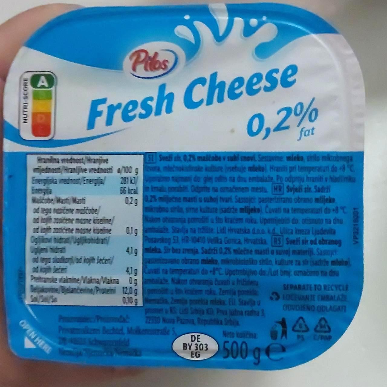 Képek - Fresh cheese 0,2% Pilos