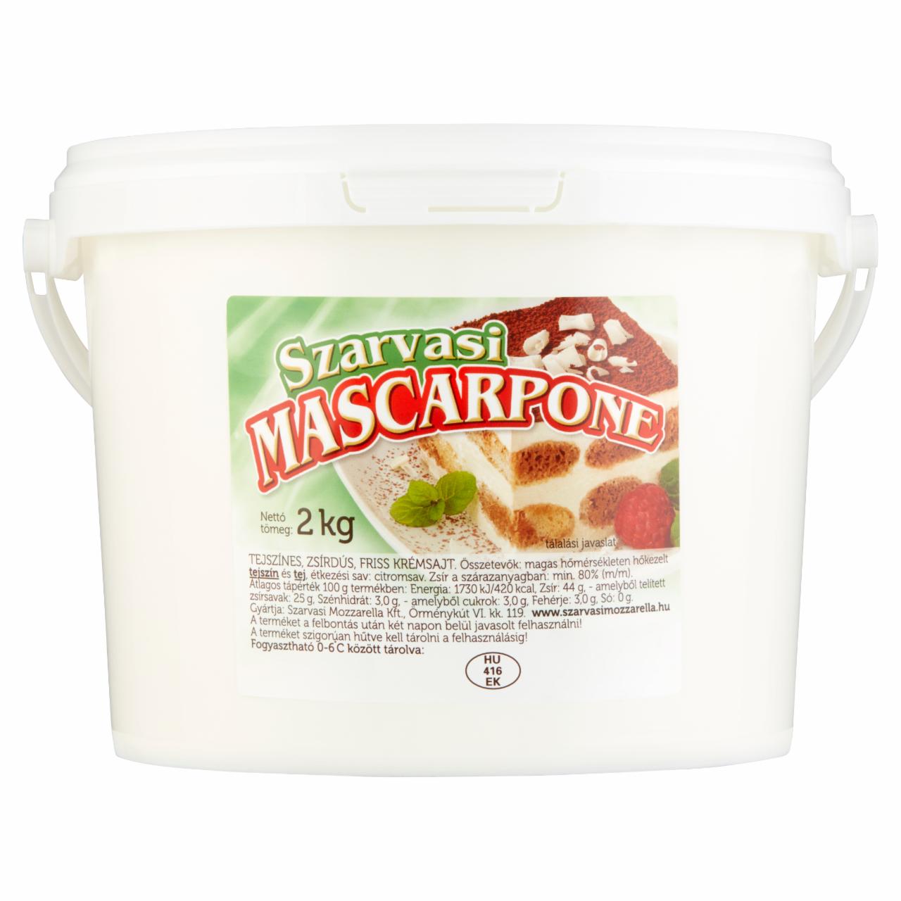 Képek - Szarvasi mascarpone krémsajt 2 kg