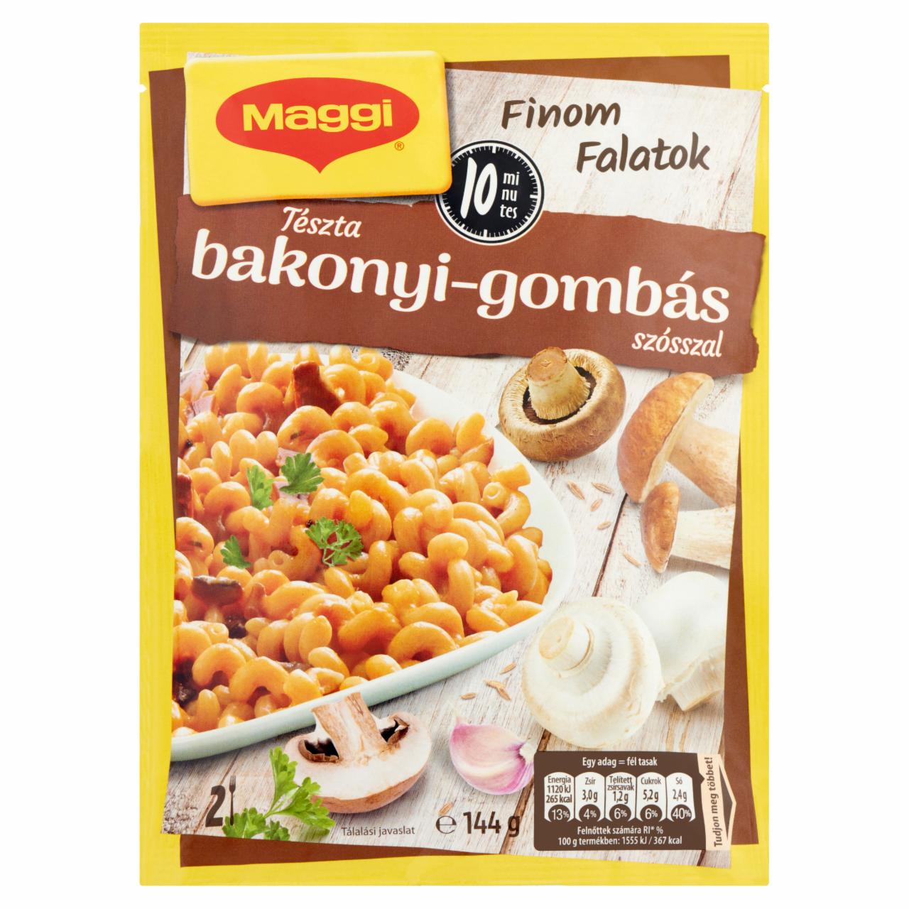 Képek - Maggi Párperc Tészta bakonyi-gombás 144 g