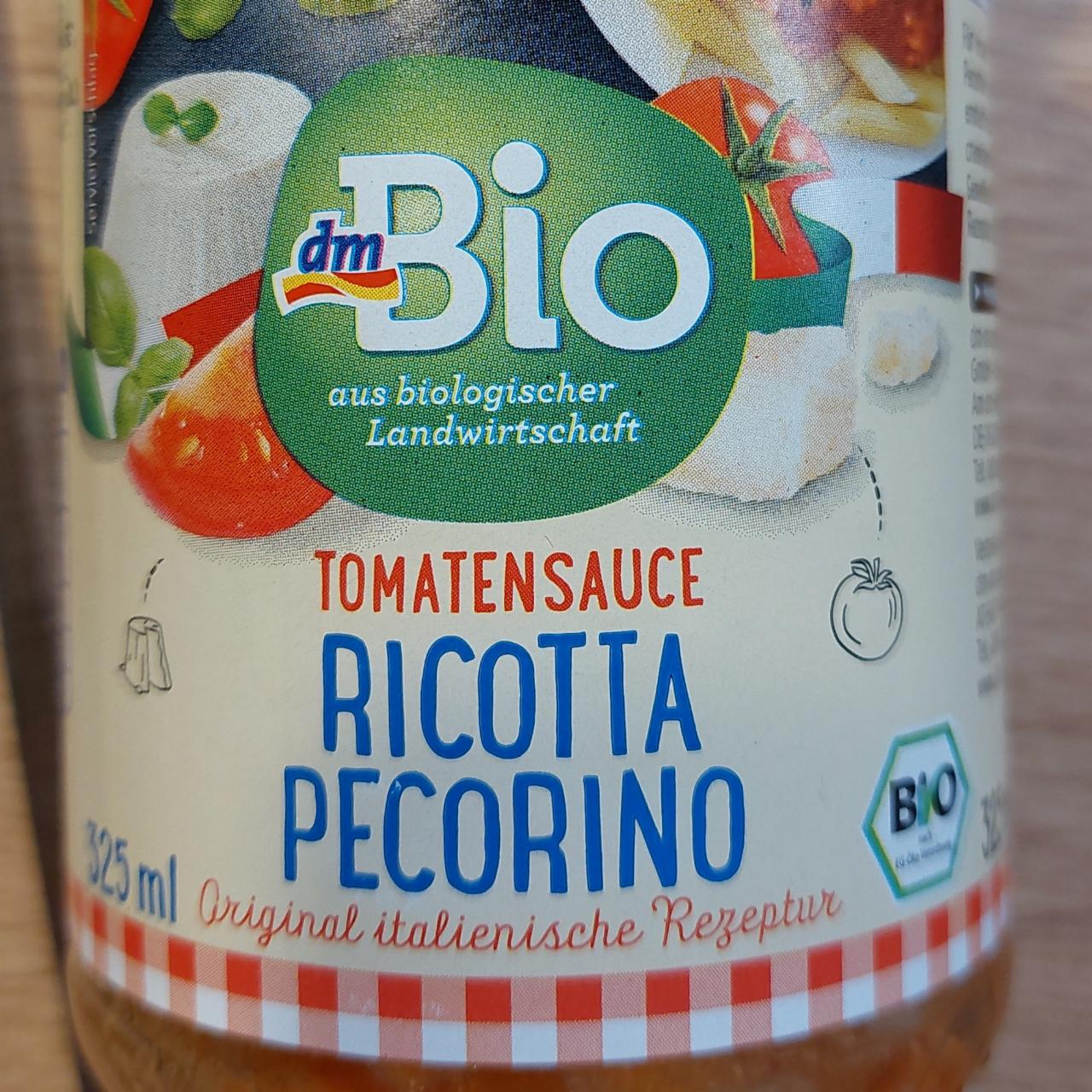 Képek - Tomatensauce ricotta pecorino dmBio