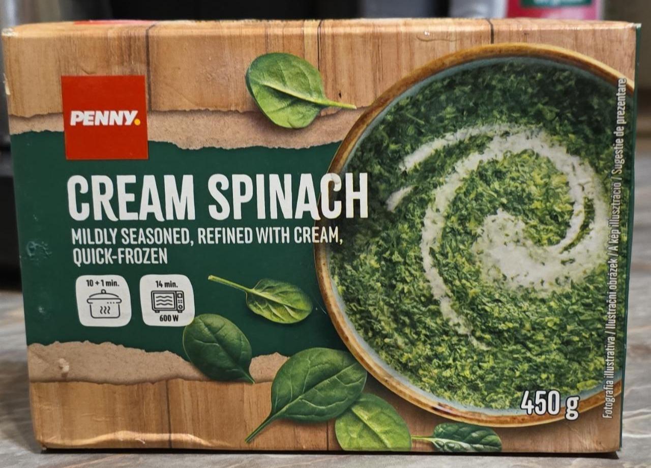 Képek - Cream spinach Penny