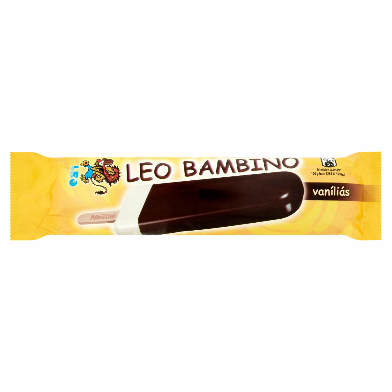 Képek - Leo Bambino vaníliás jégkrém 50 ml